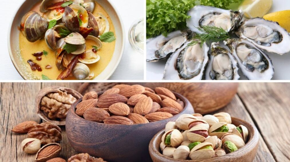 Makanan laut dan kacang-kacangan akan membantu meningkatkan testosteron dalam tubuh pria